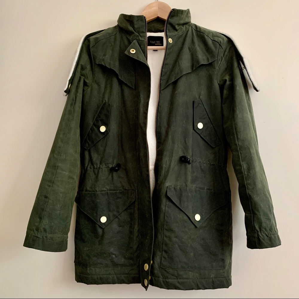 Vaute Couture Vegan Wax Coat